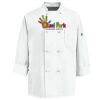 Eight Knot Button Chef Coat with Thermometer Pocket Thumbnail