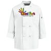 Eight Knot Button Chef Coat with Thermometer Pocket Thumbnail