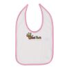 Infant Contrast Trim Premium Jersey Bib Thumbnail