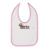 Infant Contrast Trim Premium Jersey Bib Thumbnail